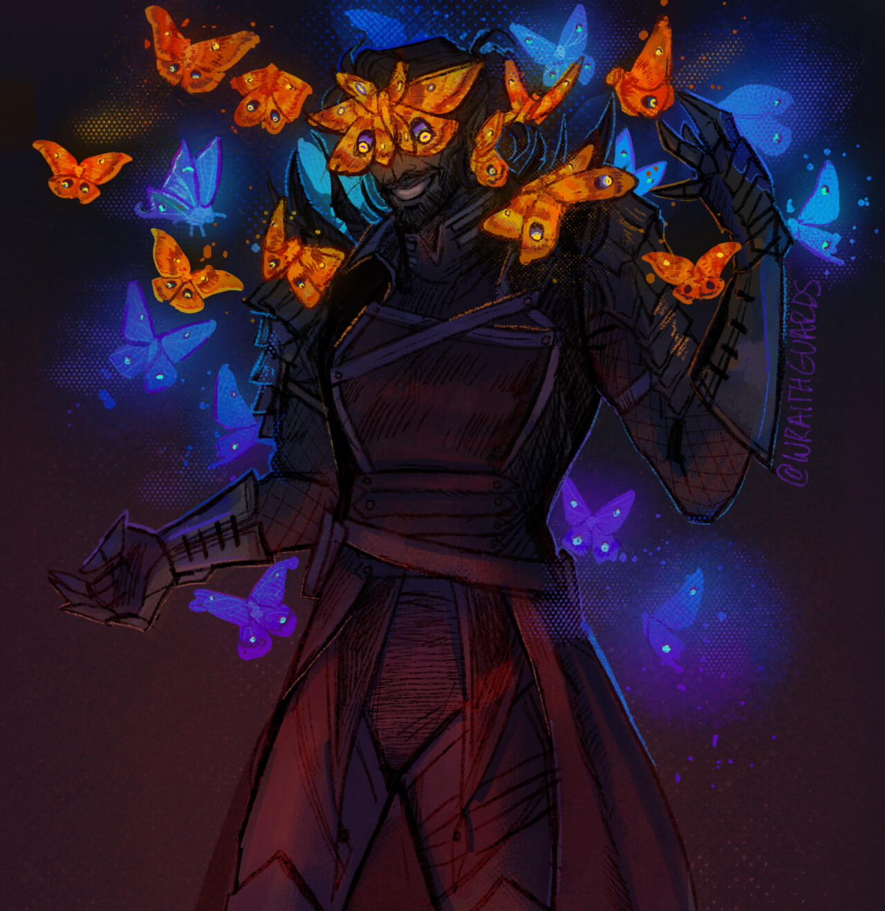 digital illustration, Procreate, November 2023