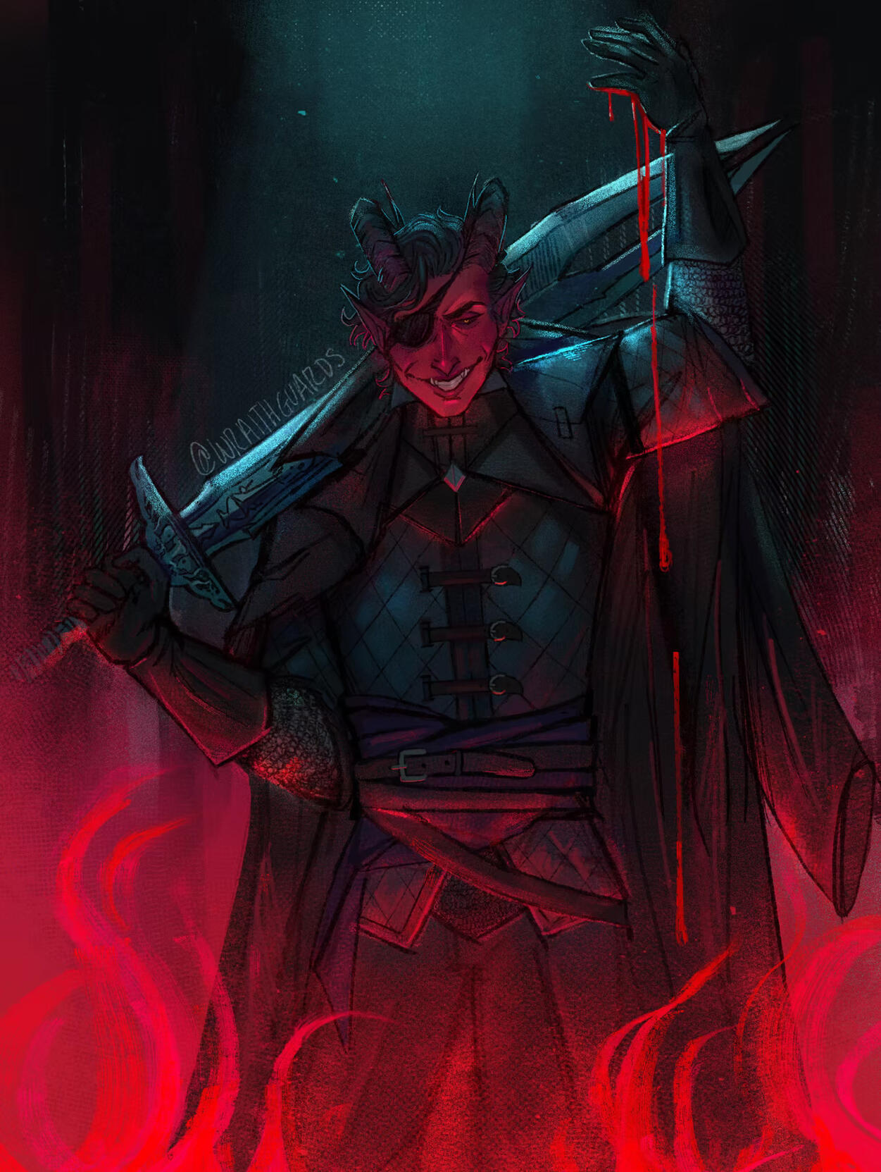 digital illustration, Procreate, March 2024